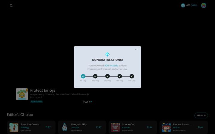 Screenshot of akedo.gg