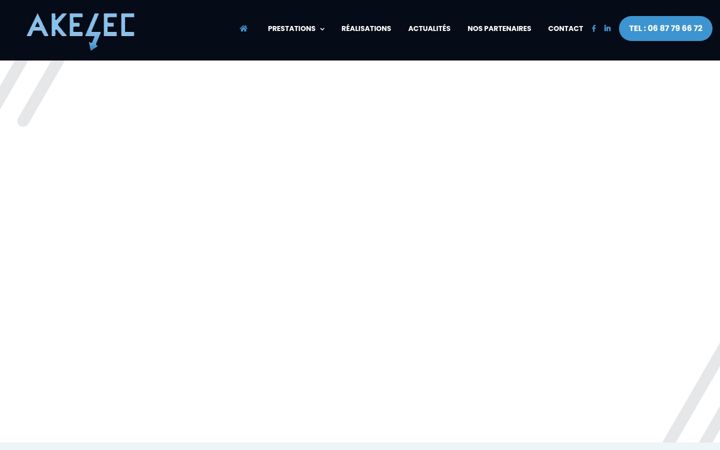 Screenshot of akelec.bzh