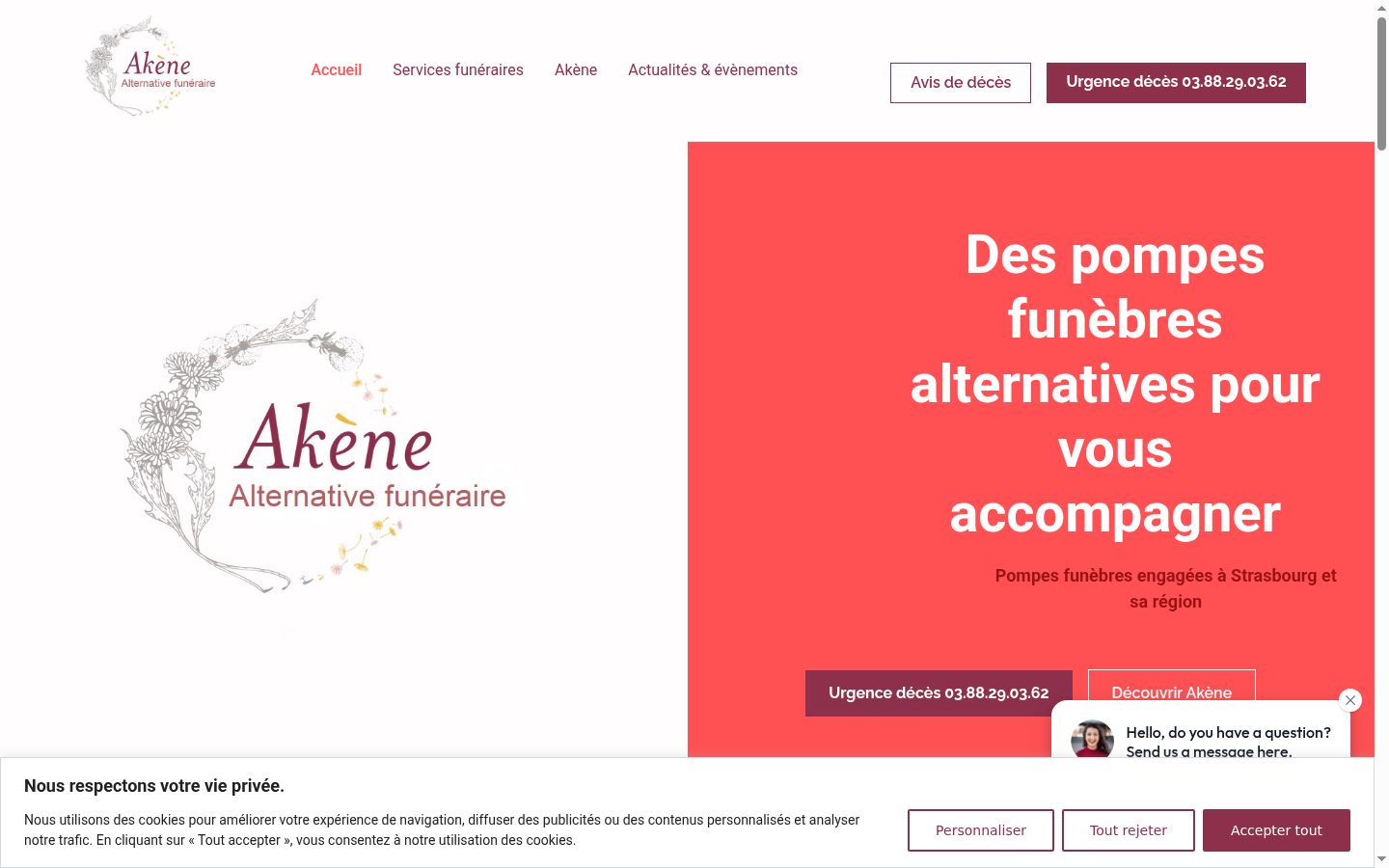 Screenshot van de toestemmingsbanner zoals getoond vóór enige interactie