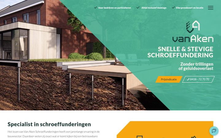 Captura de ecrã de akenschroeffunderingen.nl