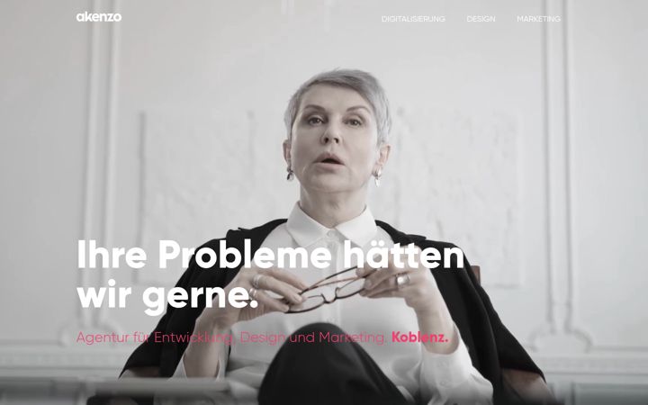 Screenshot of akenzo.de