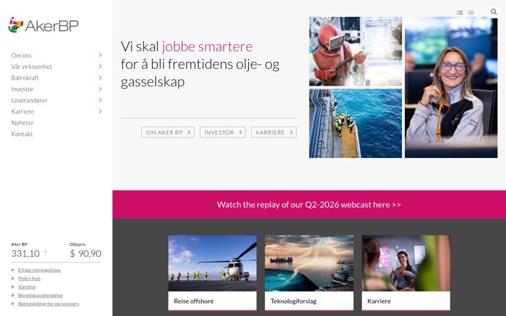 Screenshot of akerbp.com