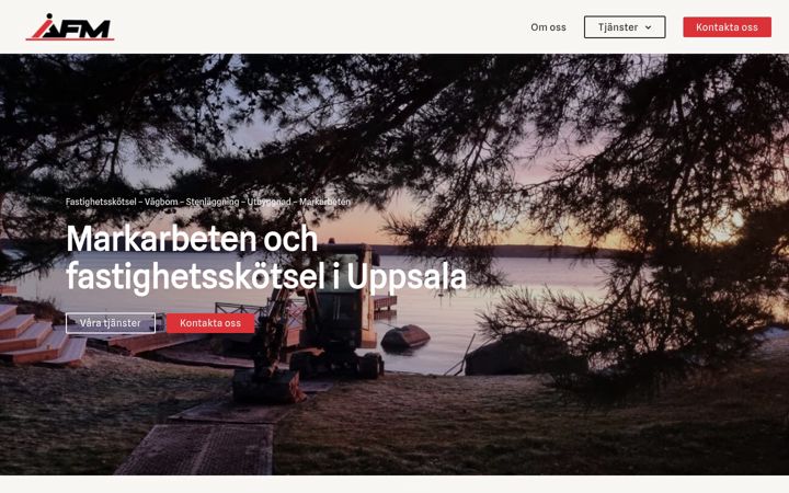 Screenshot von akerhielmfm.se