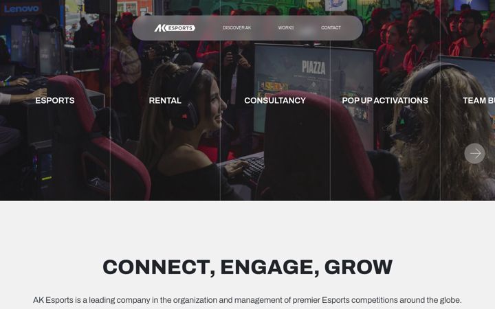 Screenshot of akesports.com