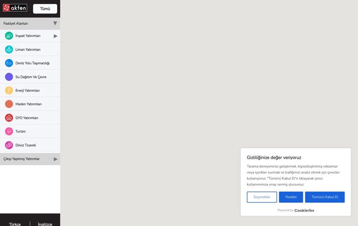 Screenshot of akfenharita.com
