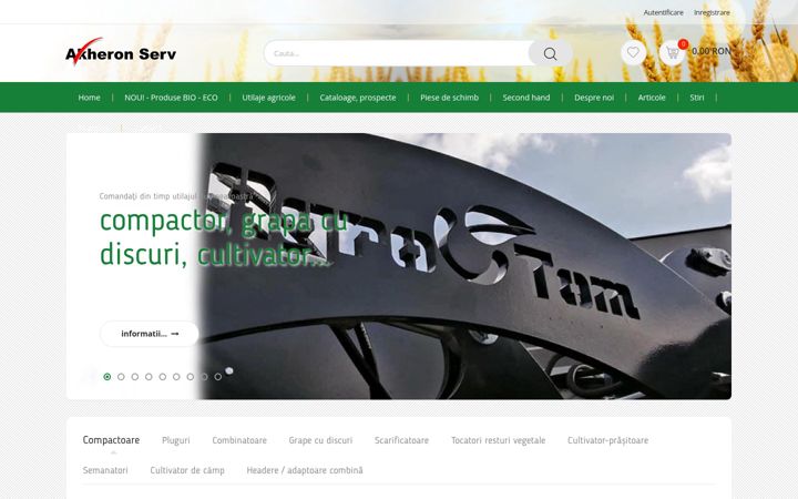 Screenshot of akheronserv.ro