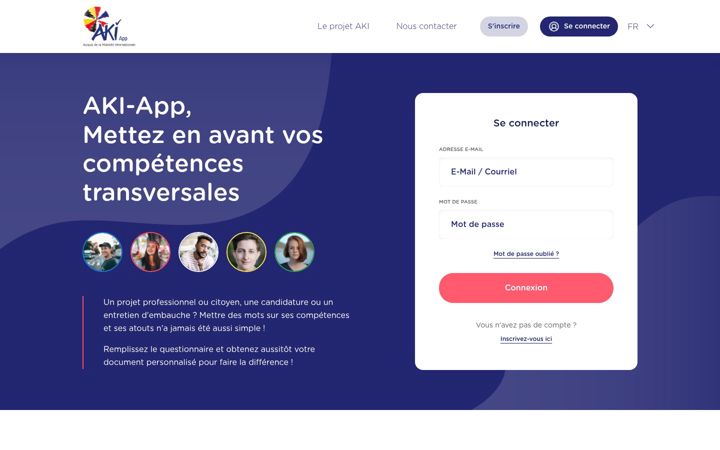 Zrzut ekranu aki-app.org