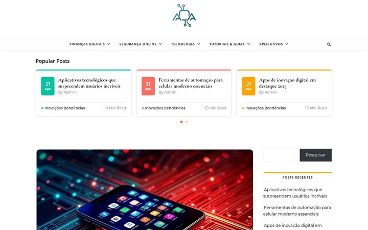 Zrzut ekranu akiapps.com