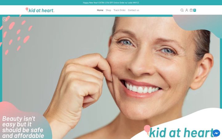 Screenshot of akidatheart.co