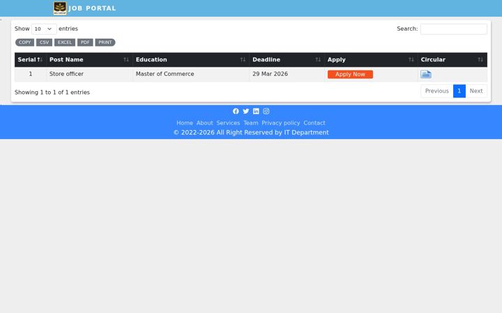 Screenshot of akijbiri.com