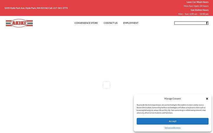 Screenshot of akikioil.com