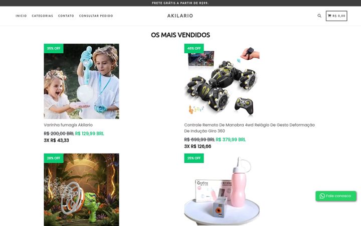 Képernyőkép: akilario.com