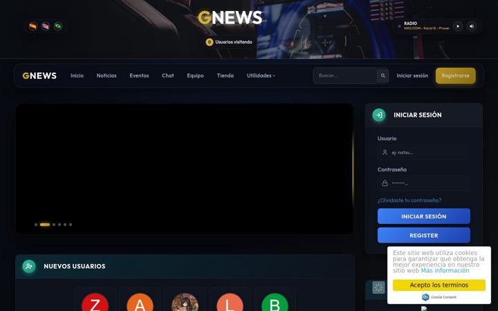 Screenshot of akiled.org