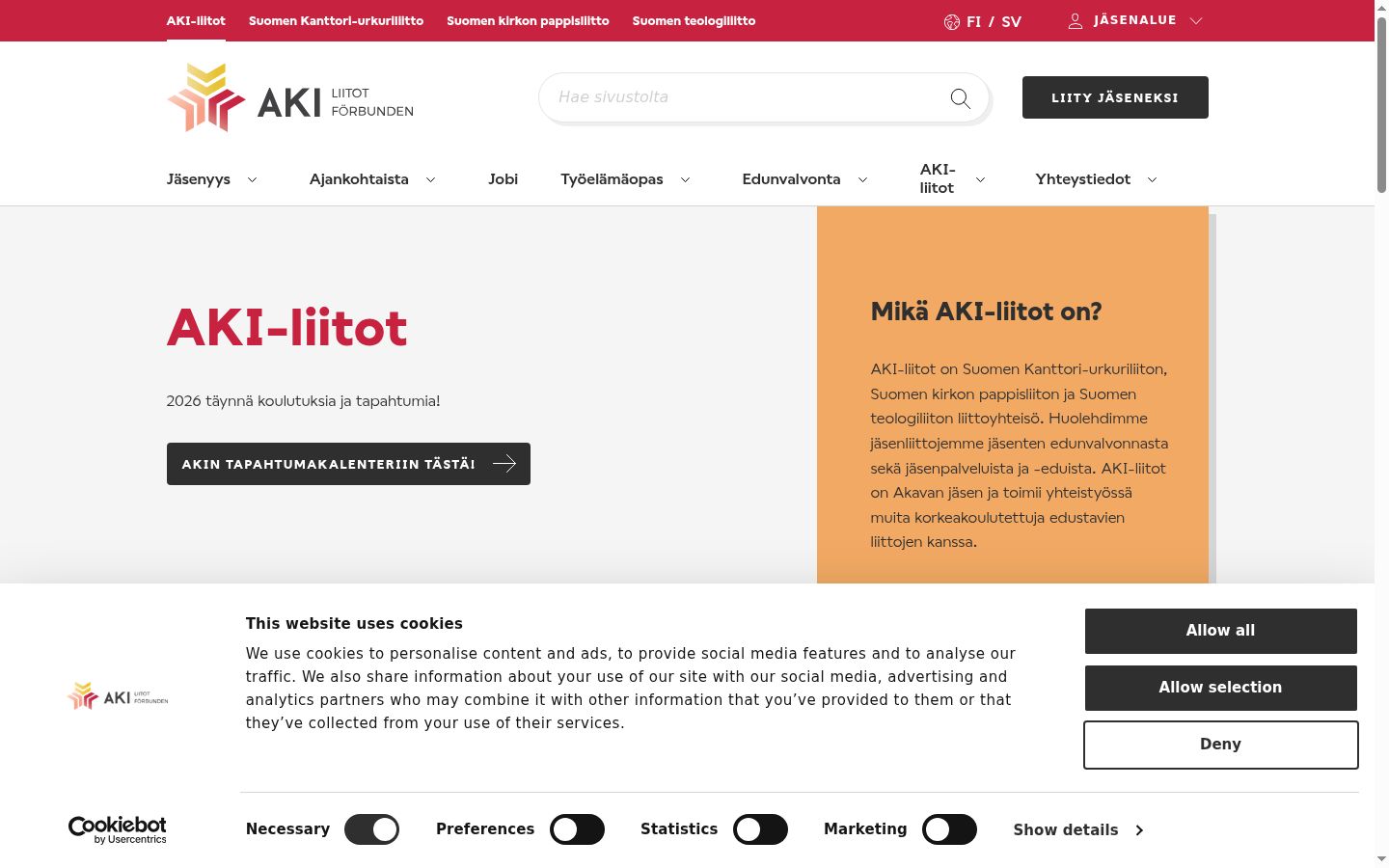 Sutikimo reklamjuostės, rodytos prieš bet kokią sąveiką, ekrano kopija