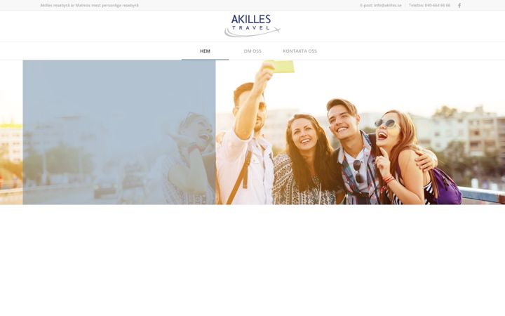 Screenshot of akilles.se