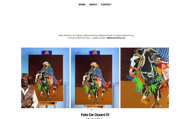 Screenshot of akindurodola.com