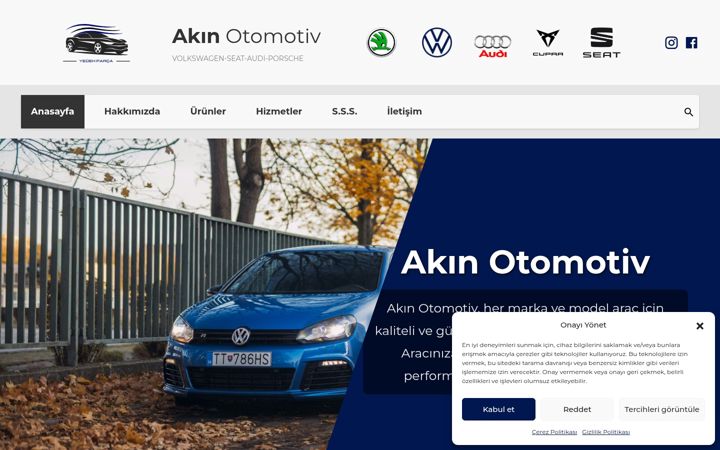 Ekraanipilt saidist akinotomotiv.com