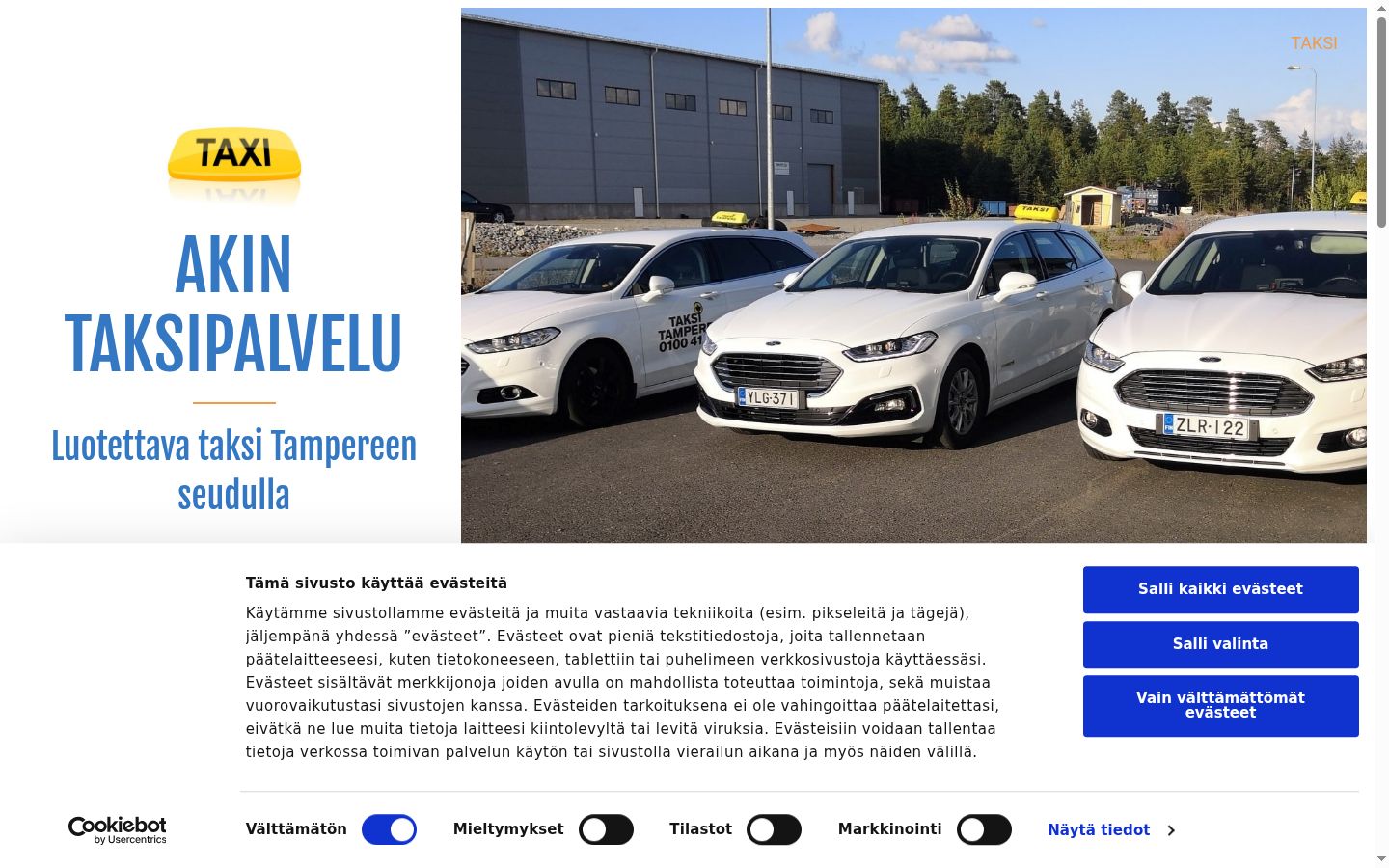 Snímka obrazovky banera súhlasu zobrazeného pred akoukoľvek interakciou