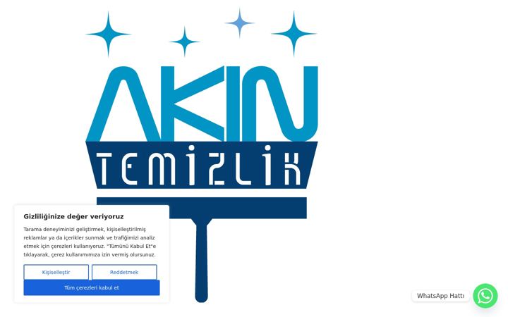 Screenshot von akintemizlik.com