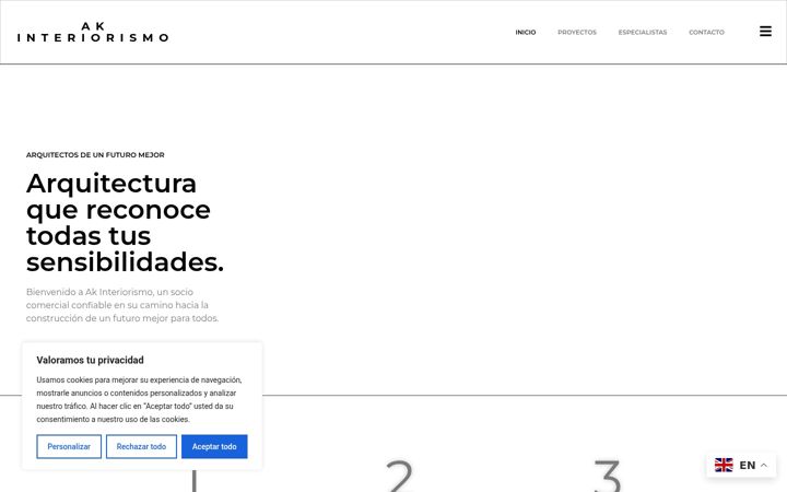 Screenshot of akinteriorismo.es