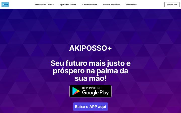 Screenshot of akipossomais.org
