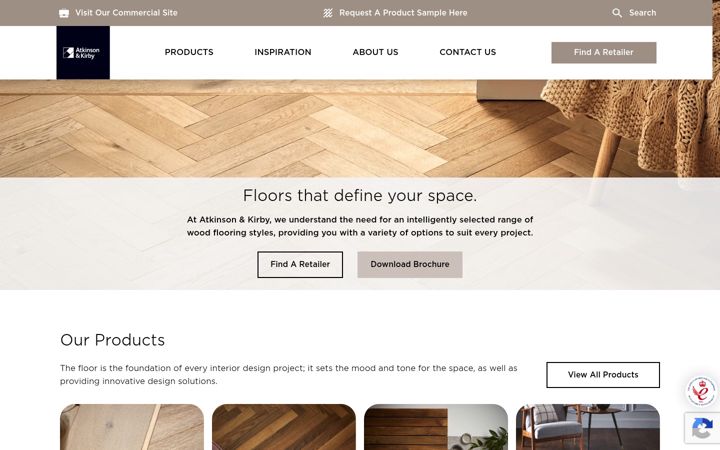 Screenshot of akirby.co.uk