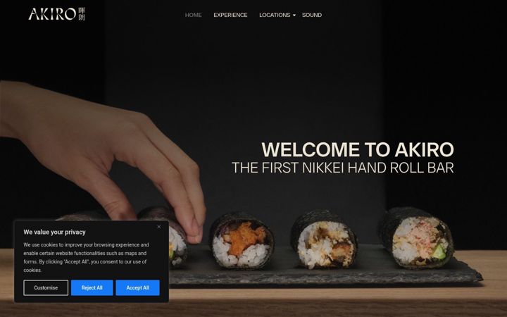 Screenshot of akiro.es