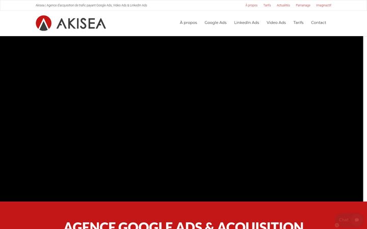 Екранна снимка на akisea.fr