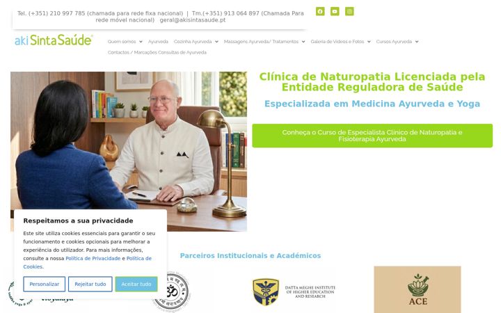 Screenshot of akisintasaude.pt