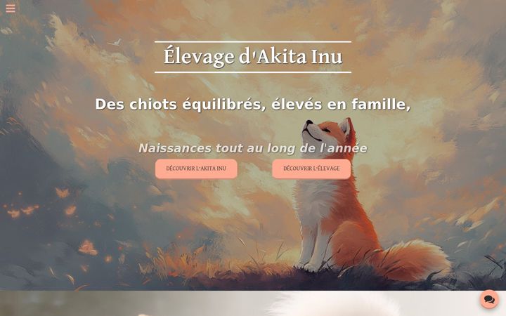 Screenshot of akita-imperial.com