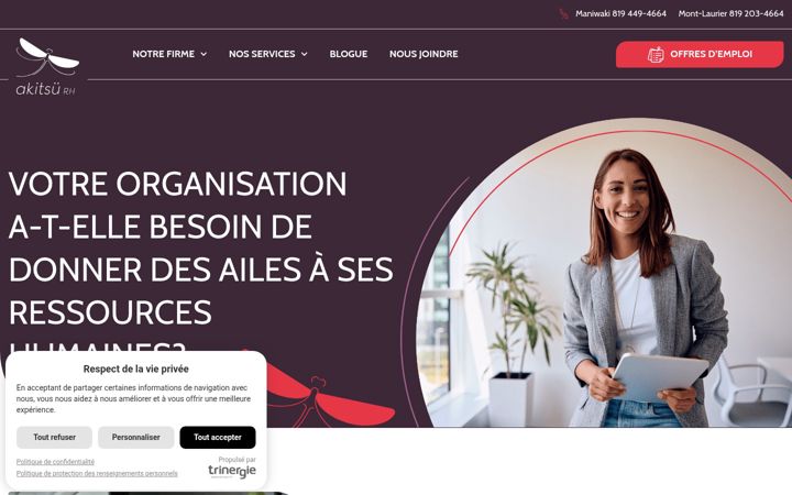 Screenshot of akitsurh.com