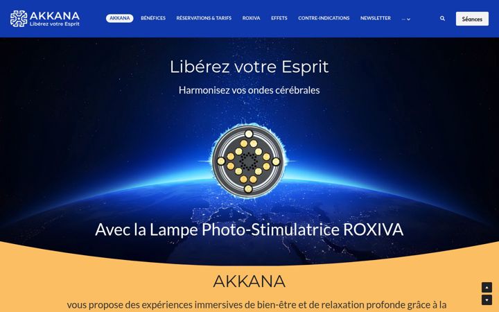 Screenshot of akkana.fr
