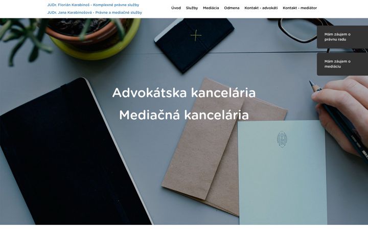 Screenshot of akkarabinos.sk