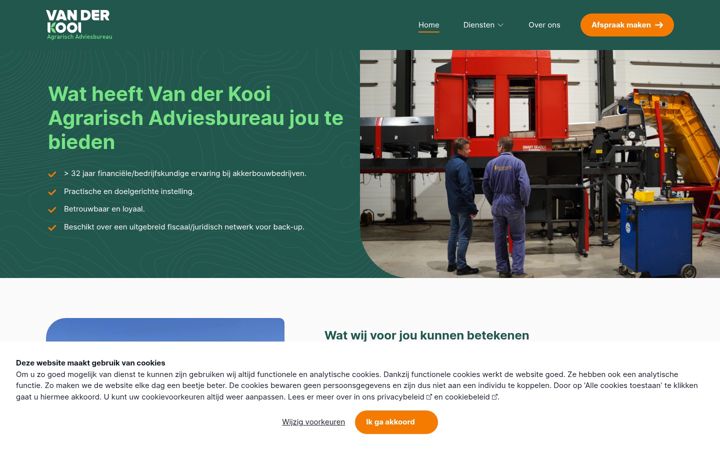 Zrzut ekranu akkerbouwadvies.nl