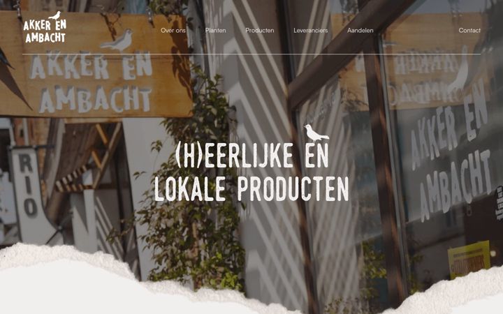 Screenshot of akkerenambacht.be