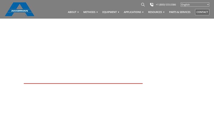 Zrzut ekranu akkerman.com