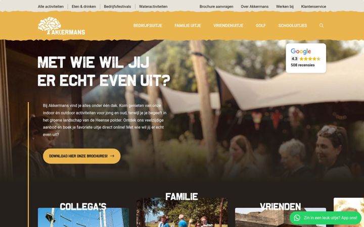 Screenshot of akkermans.com