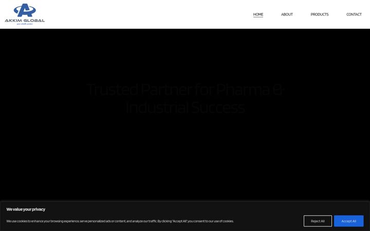 Screenshot of akkimglobal.com
