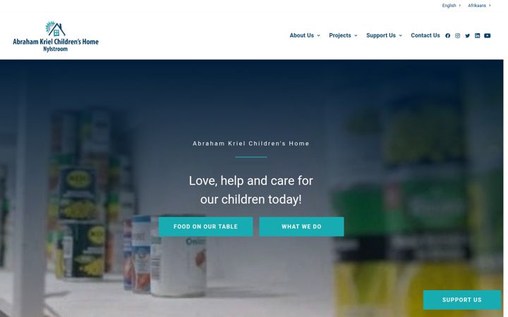 Screenshot of akknyl.co.za