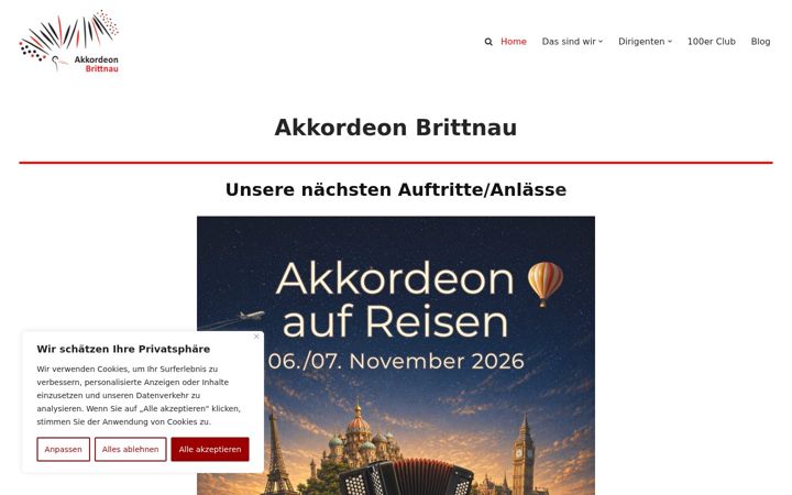 Screenshot of akkordeonbrittnau.ch