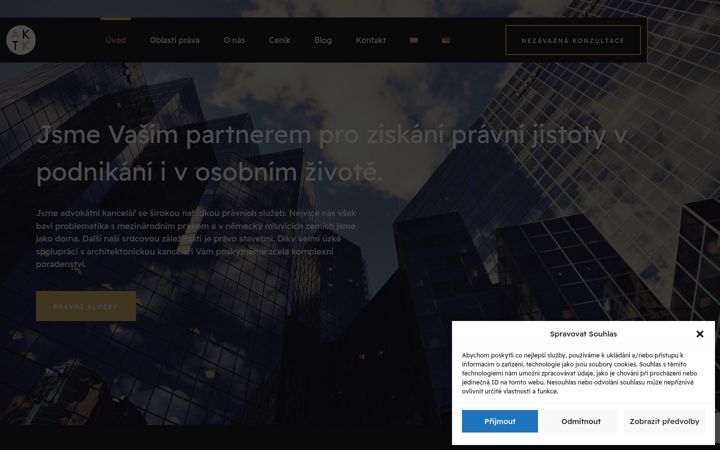 Snimka zaslona za akkovacova.cz