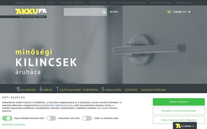 Screenshot of akkufa.hu