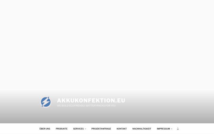 Screenshot of akkukonfektion.eu