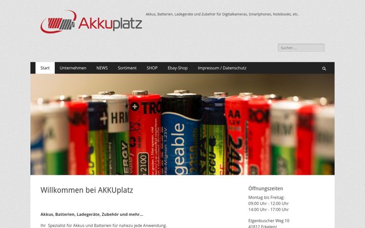 Skjermbilde av akkuplatz.de