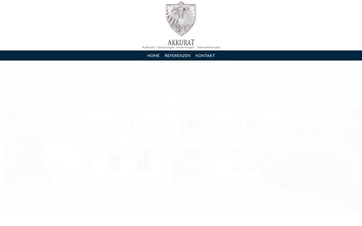 Zrzut ekranu akkurat-verwertung.de