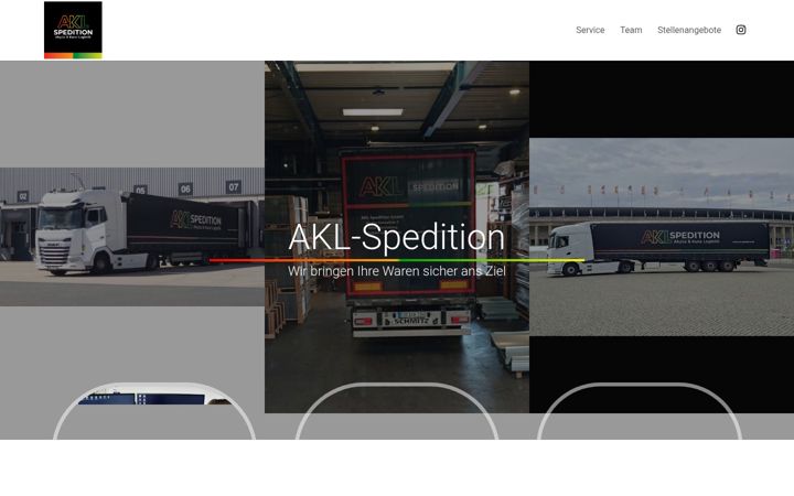 Screenshot ta' akl-spedition.de