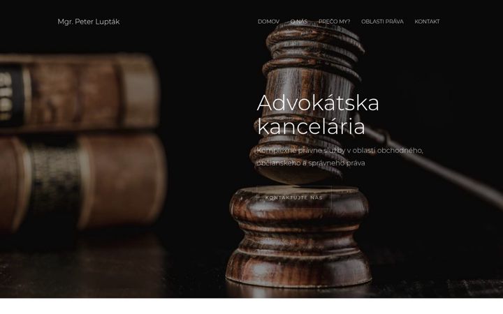 Screenshot of akluptak.sk