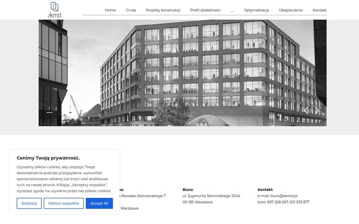 Screenshot of akmd.pl
