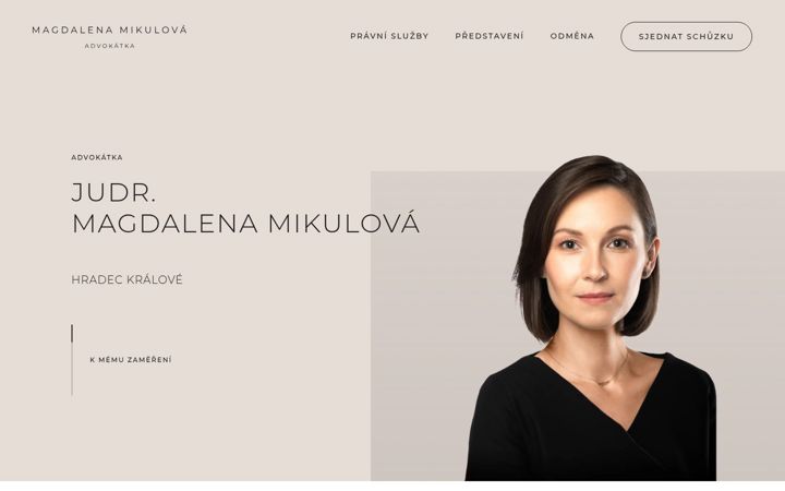 Screenshot of akmikulova.cz