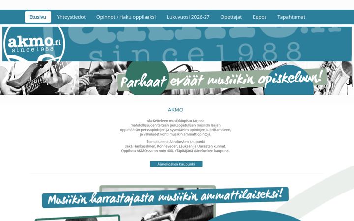 Ekrano kopija akmo.fi